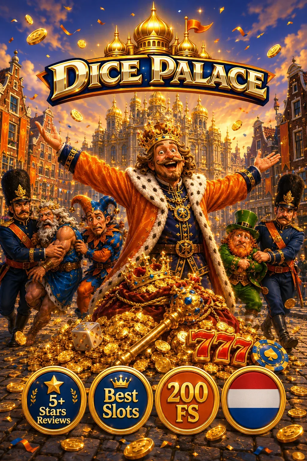 Dice Palace casino — 5+ stars reviews, best slots en 200 free spins in Nederland